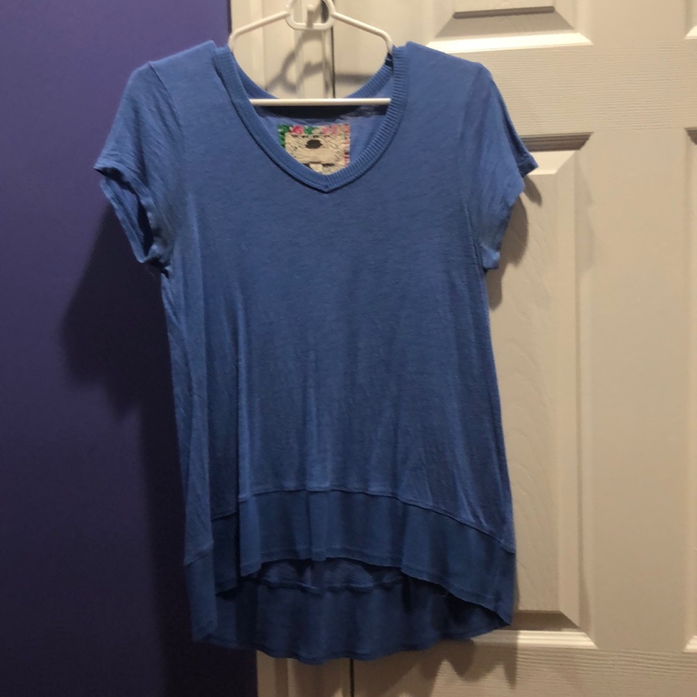 Blue t-shirt